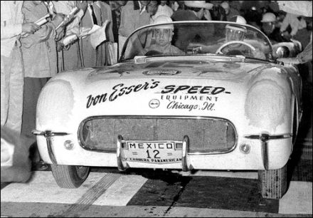 Bill von Esser i Pultz – Chevrolet Corvette.
